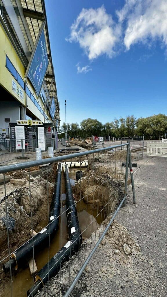 Soojusvõrgu ehitustööd Jalgpalli tn 19 ja 21, Tallinn
